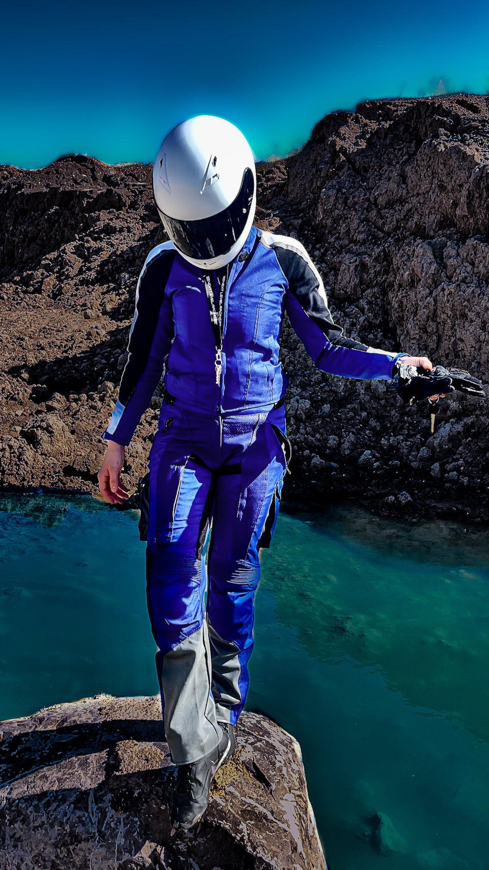 Falcon Textile Jacket in Midnight Blue – RavenRova