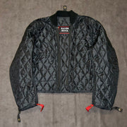 Phoenix Turquoise Leather Jacket